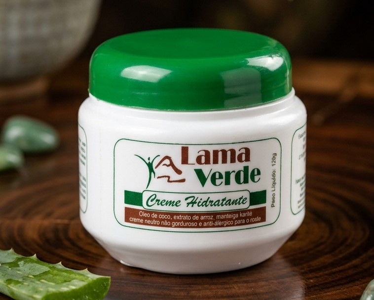 Creme Hidratante Lama Verde