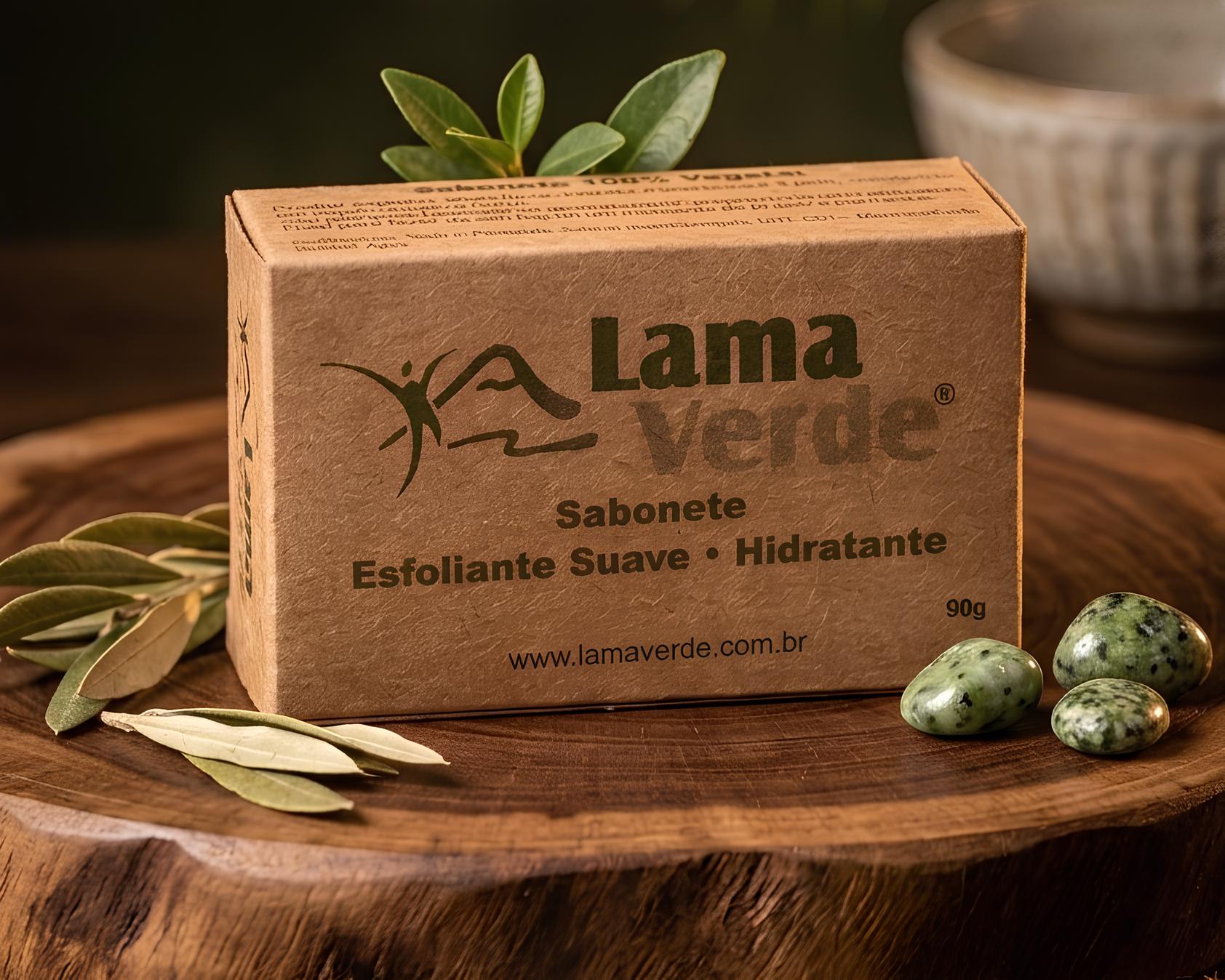 Sabonete Esfoliante Lama Verde